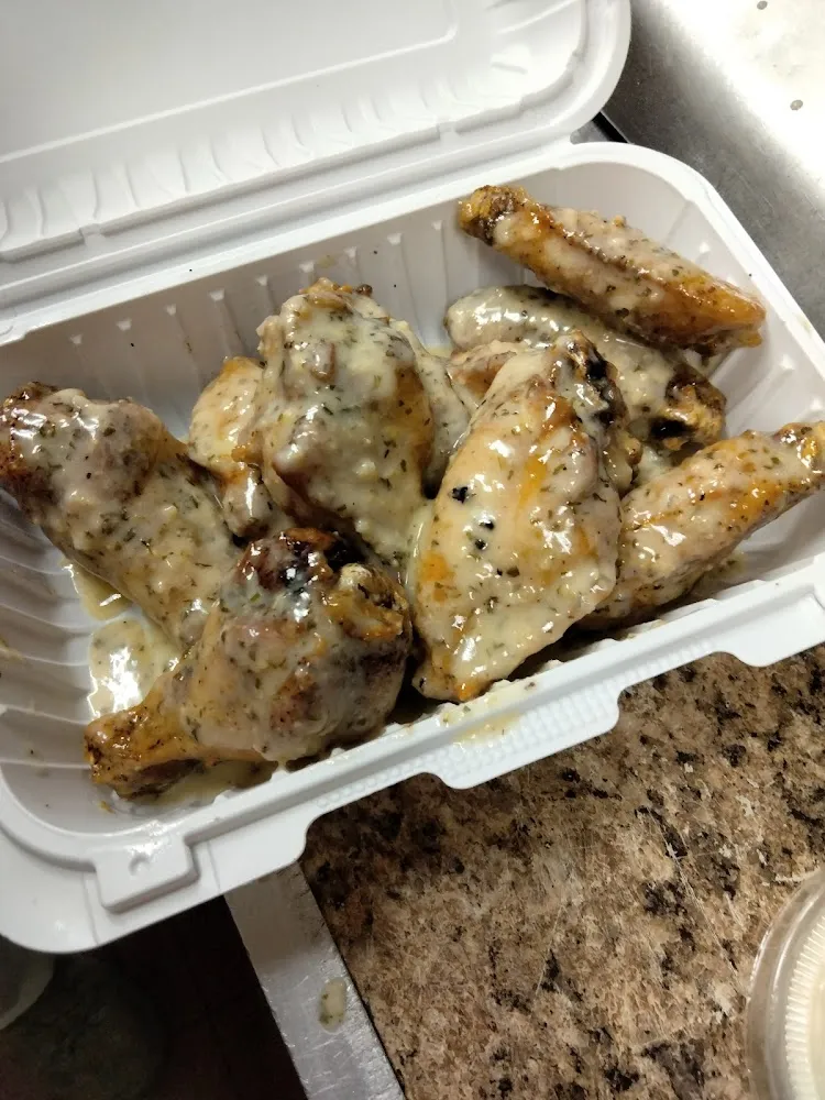 All New Garlic Parmesan Wings